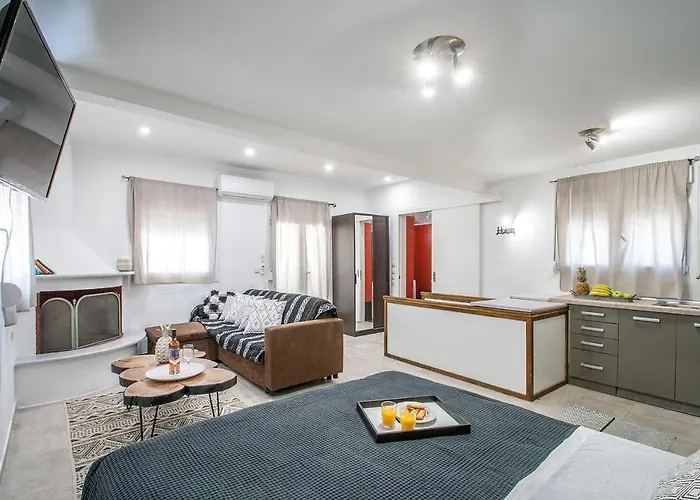 Appartement Bohemian Townhouse Skiathos-stad